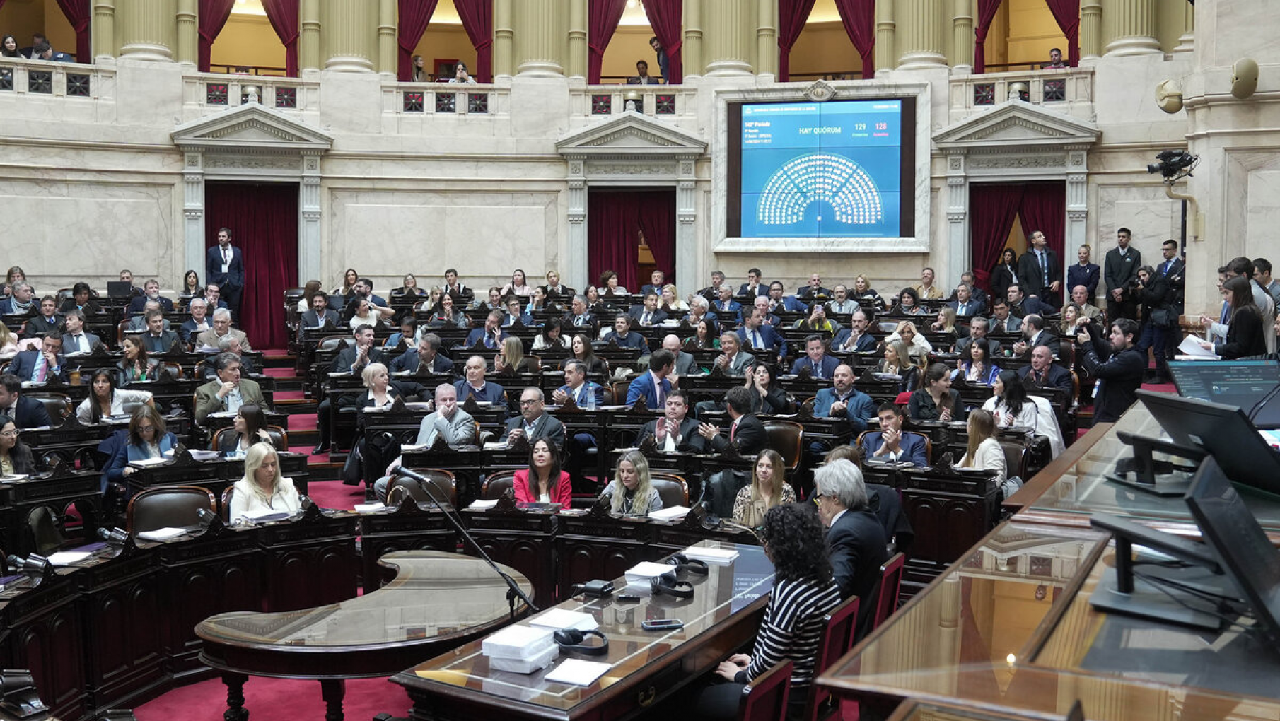 Opositores piden sesión en la Cámara de Diputados para rechazar el veto a la ley jubilatoria